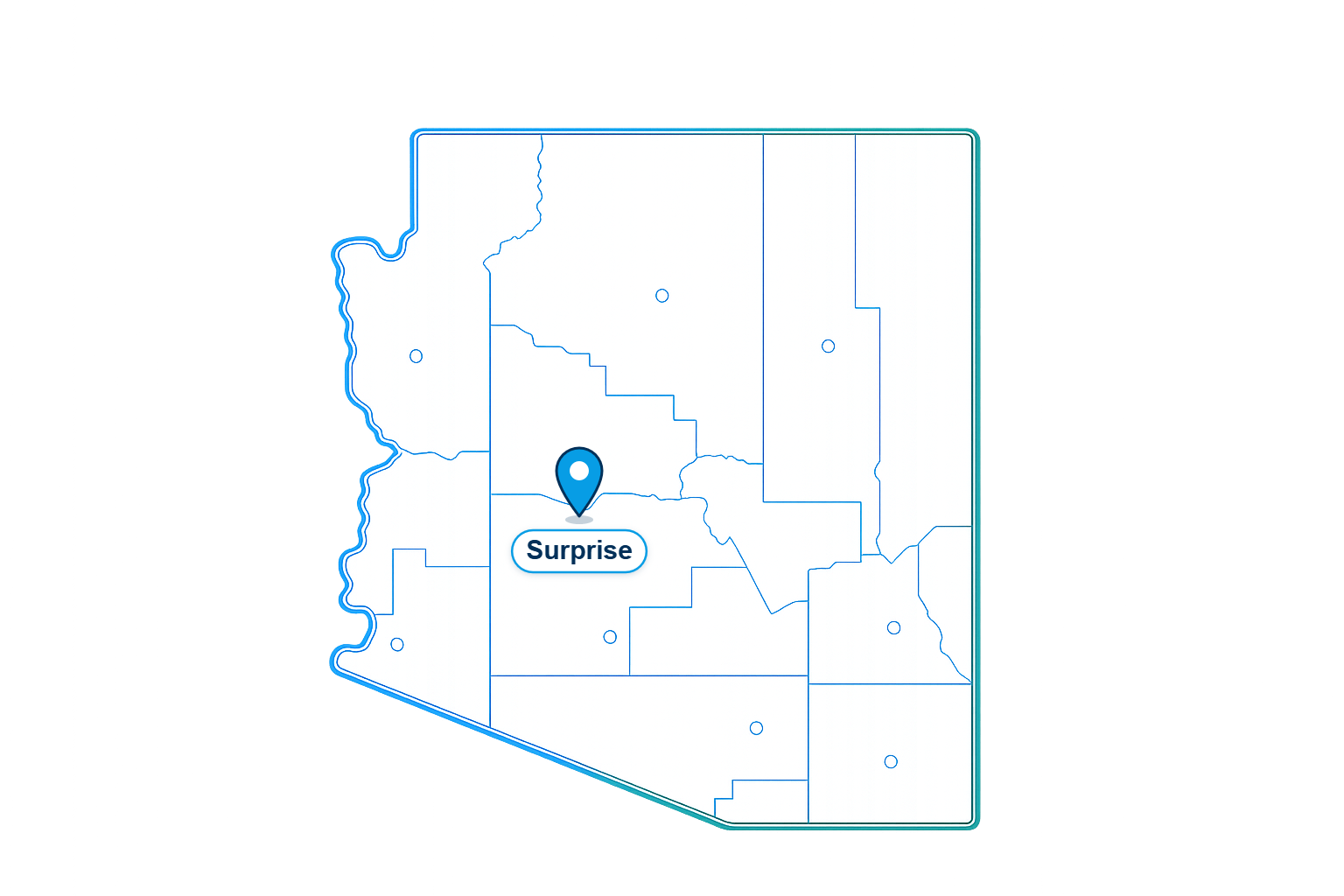 Mobile IV Therapy service area, Surprise, Arizona